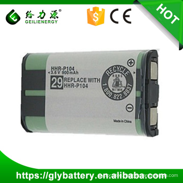 GLE P-104 cordless home phone battery for HHR-P104 HHR-P104A wireless telephone